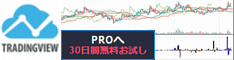 TradingView 高機能チャート PRO版30日無料